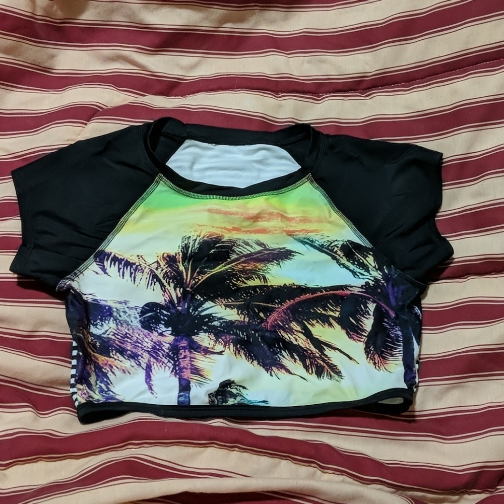 Swimsuit cover shirt
